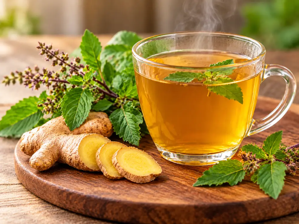 Tulsi Ginger Tea